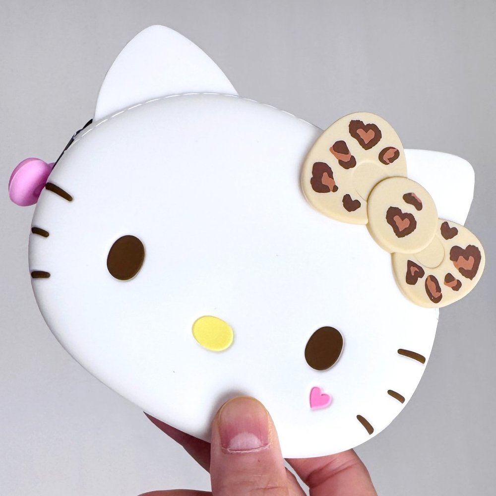 Sanrio Hello Kitty Leopard 3D Silicon Pouch